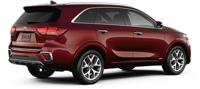 Kia Sorento Sx - Honda Hrv Rouge (770x435), Png Download