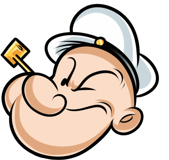 Popeye Popeye 4 Png - Popeye Nose (610x563), Png Download