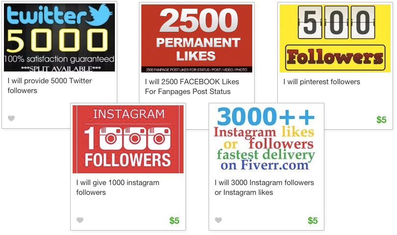 Buy Followers On Fiverr For 5 Bucks - Fiverr (809x480), Png Download