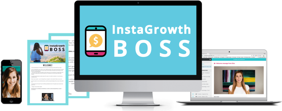 Instagrowth Boss Course 2018 1 - Portable Network Graphics (1000x400), Png Download