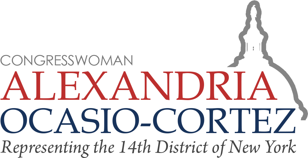 Representative Alexandria Ocasio-cortez - Graphic Design (1132x700), Png Download