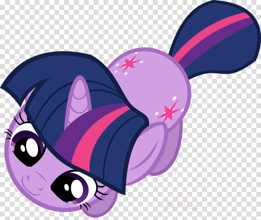 Cute Twilight Sparkle Png Clipart Twilight Sparkle - Pony Top View (900x760), Png Download
