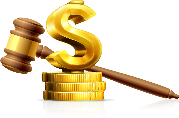 Auction Money (700x460), Png Download