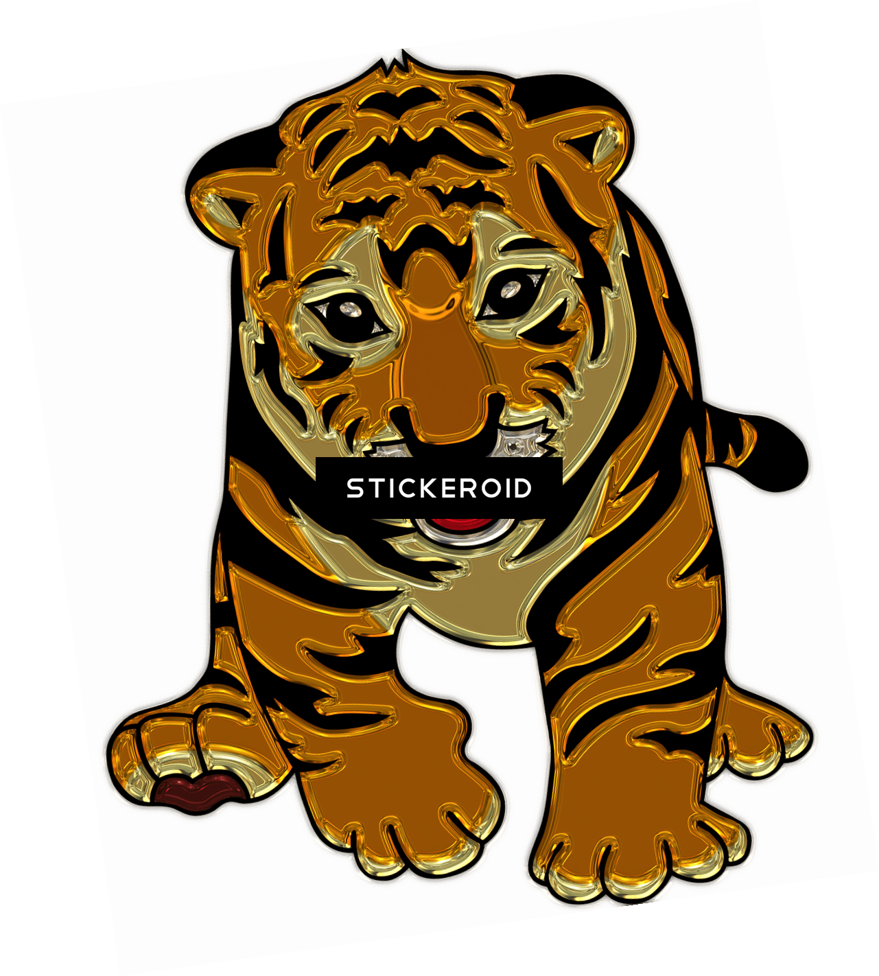 Lion Cub Plastic Art - Clip Art (1281x1422), Png Download