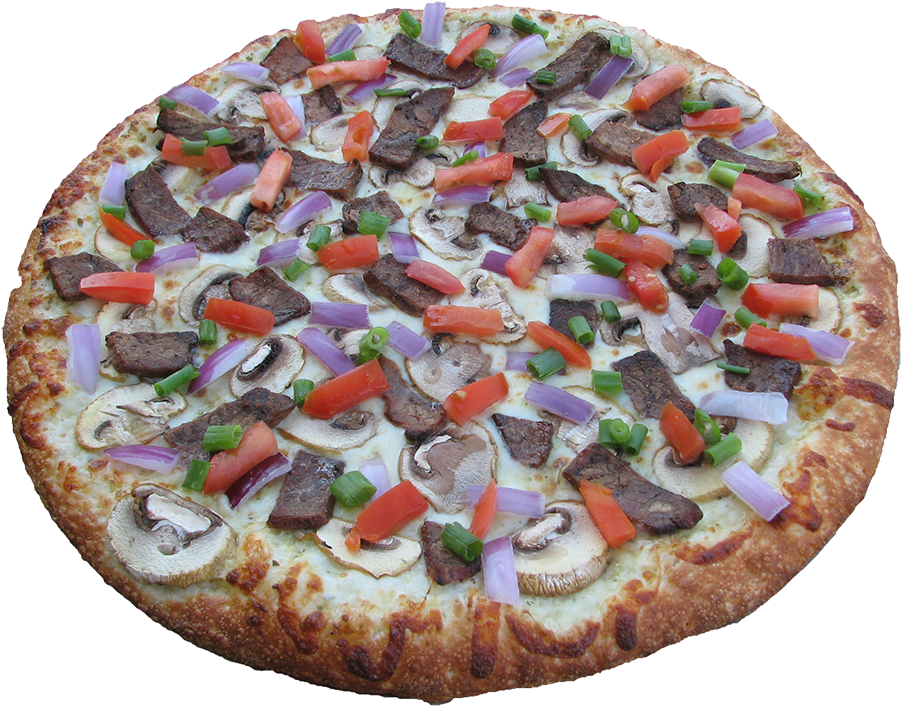 Bona Steak Pizza - California-style Pizza (1000x750), Png Download