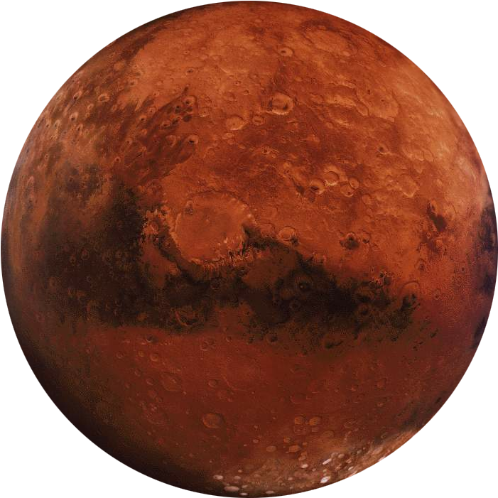 Planet Mars Mars Transparent Background (1024x1024), Png Download