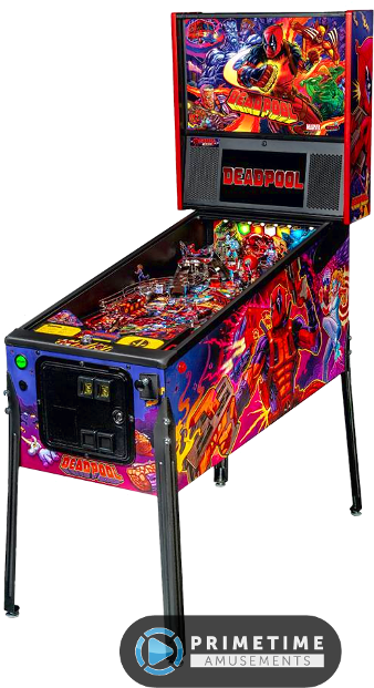Deadpool Pro Pinball Machine By Stern Pinball - Deadpool Pinball Pro (644x750), Png Download