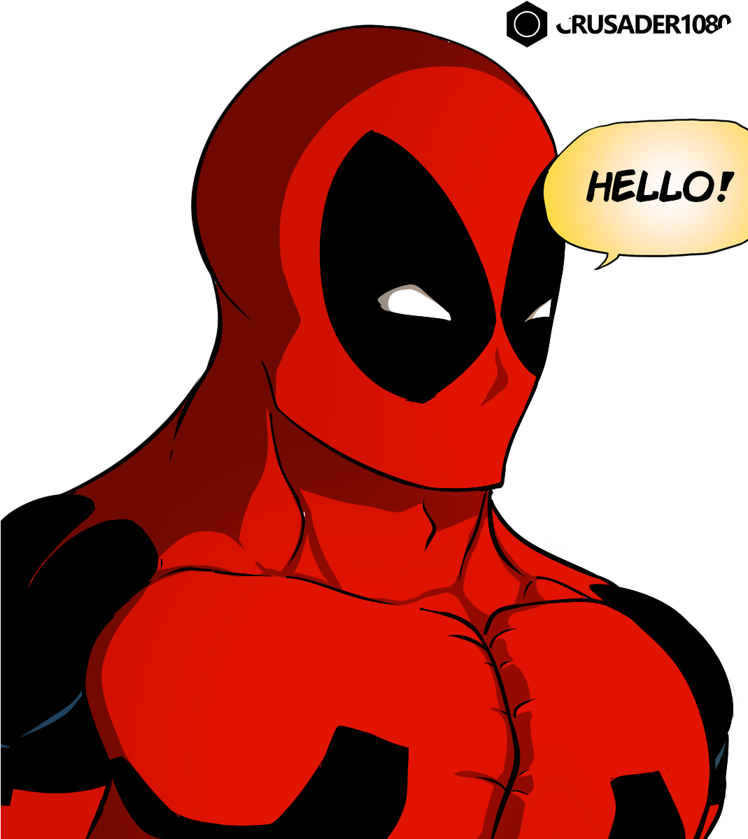 Image Blackcombpax Png Animated - Deadpool (1068x1218), Png Download