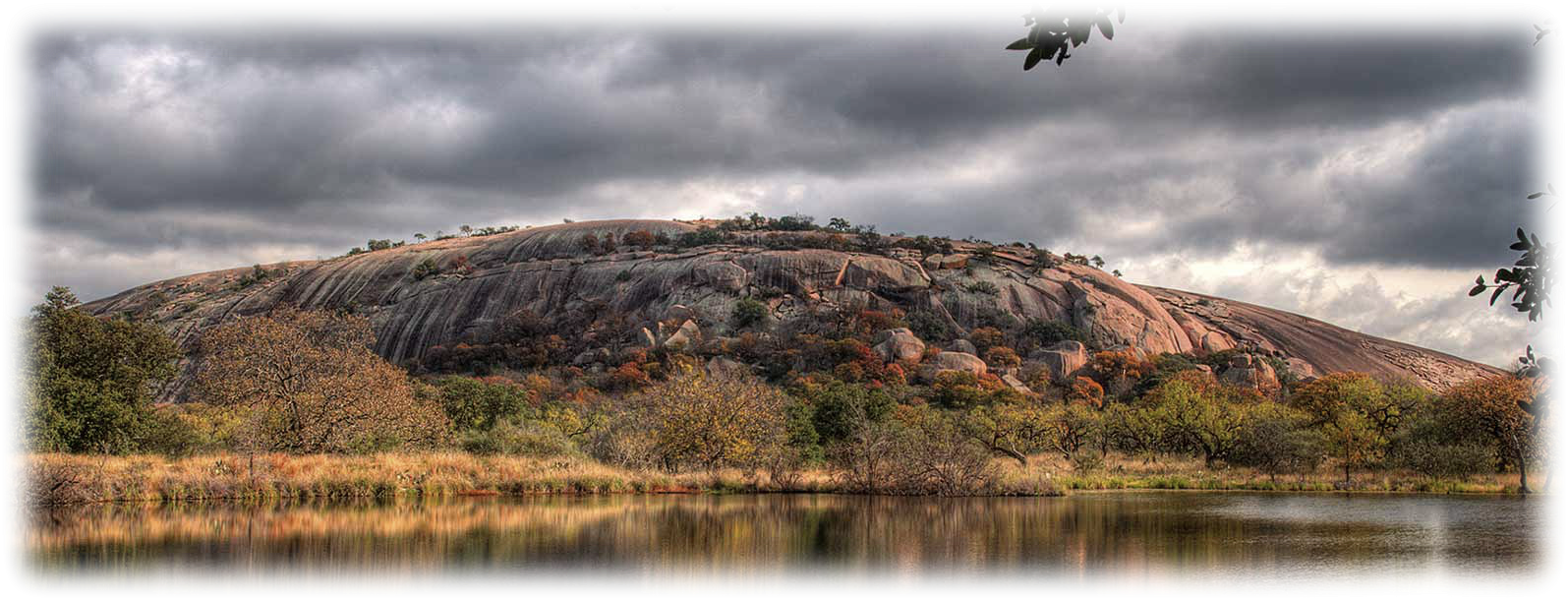 Enchanted Rock (1595x610), Png Download