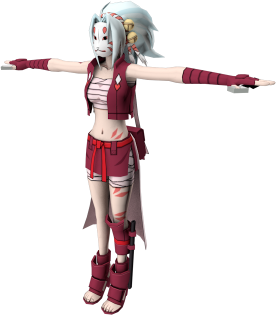 Download Zip Archive - Naruto Clash Of Ninja Kagura (750x650), Png Download