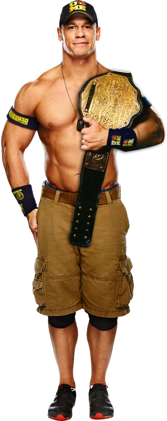 John Cena Rko Png - Wwe John Cena Whc (576x1385), Png Download