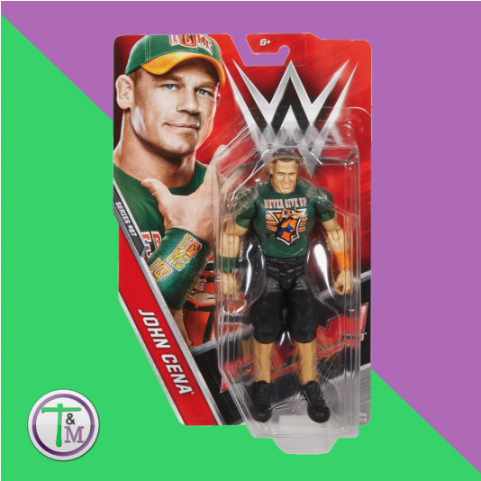 Wwe Dxf61 6" John Cena Action Figure (533x800), Png Download