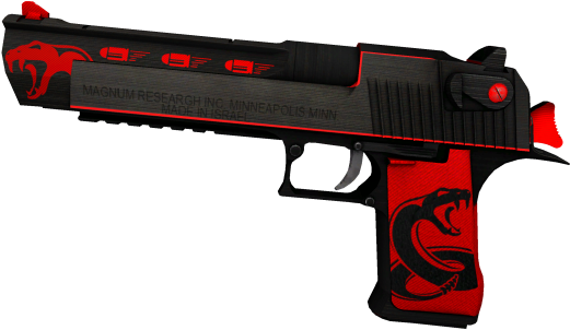 Call Of Duty 4 Desert Eagle Png - Desert Eagle Red Viper (600x600), Png Download