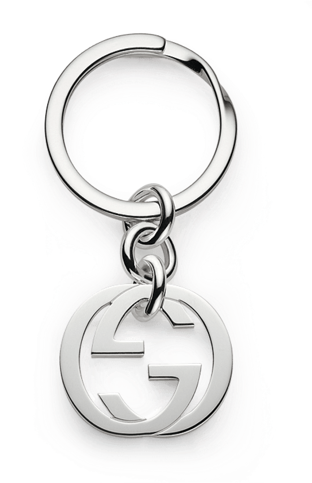 Gucci Jewellery - Sterling Silver Gucci Keyring (1800x1800), Png Download
