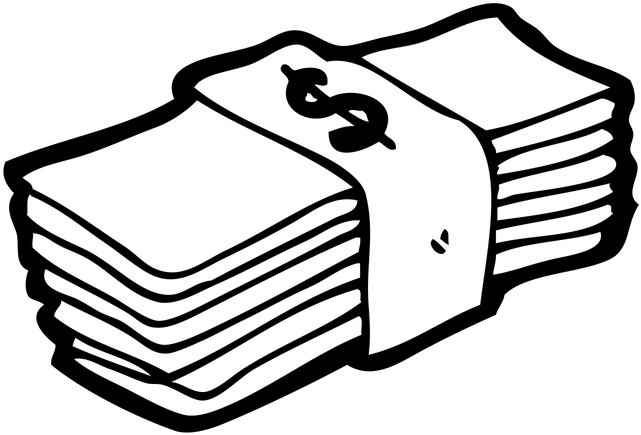 Exchange Money Use Of Cc - Money Burning Cartoon (794x1123), Png Download