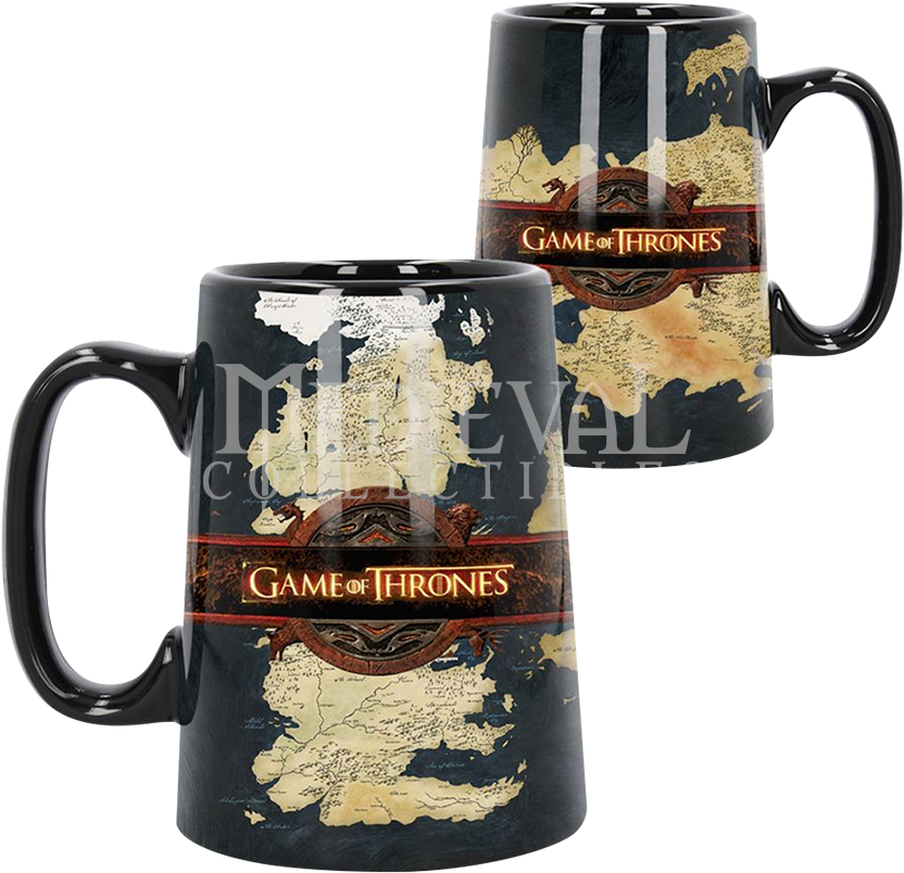 Game Of Thrones Map (850x850), Png Download