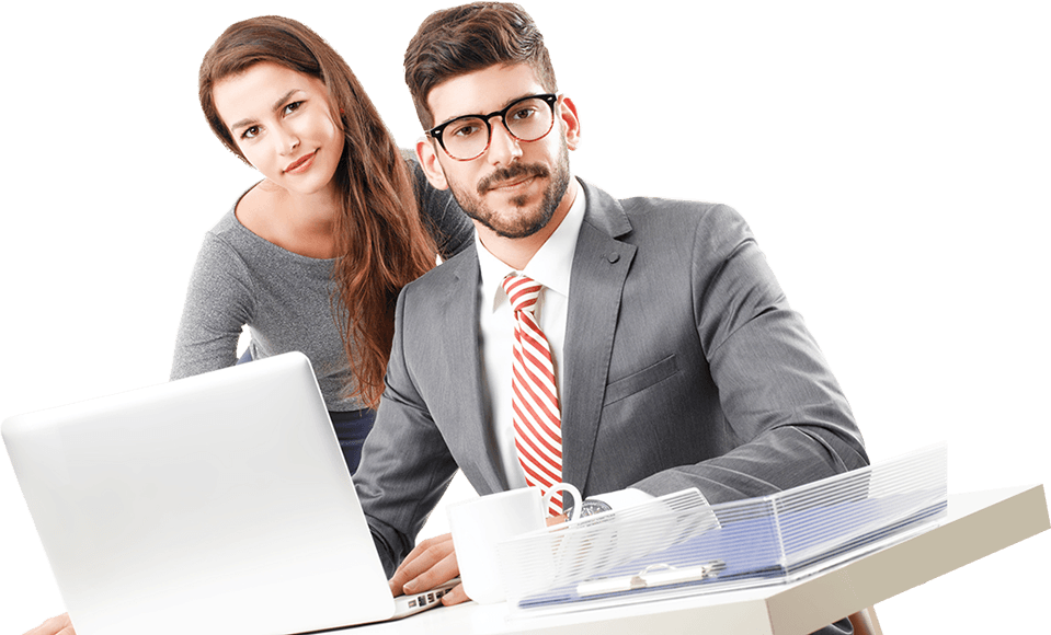 Dedicated E-learning Platform - Business People Png (959x580), Png Download