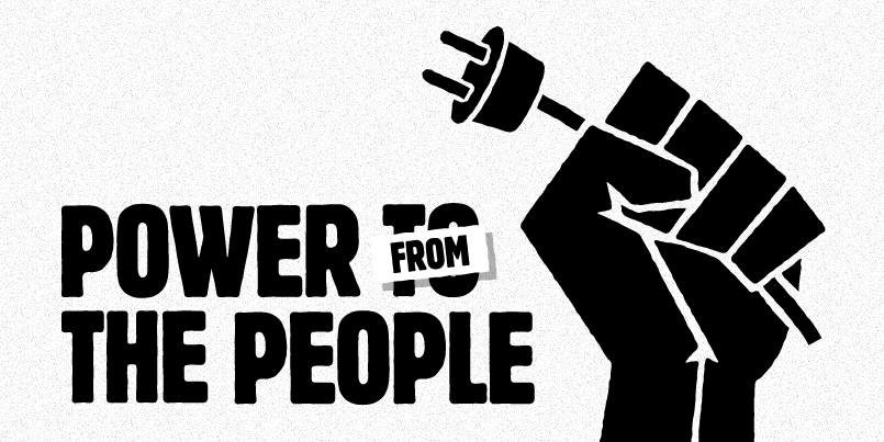 Power To/from The People - Power To People Png (805x403), Png Download