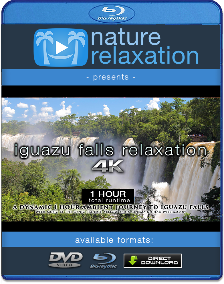 "iguazu Falls Relaxation" 4k Dynamic 1-hour Nature - 4k Resolution (1000x1000), Png Download