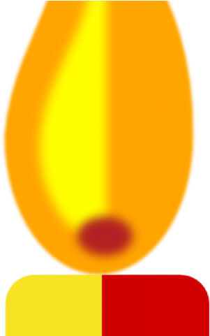 Candle Flame Clipart - Candle (640x480), Png Download