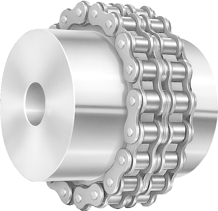 Chain-coupling4 - Double Roller Chain Coupling (789x716), Png Download