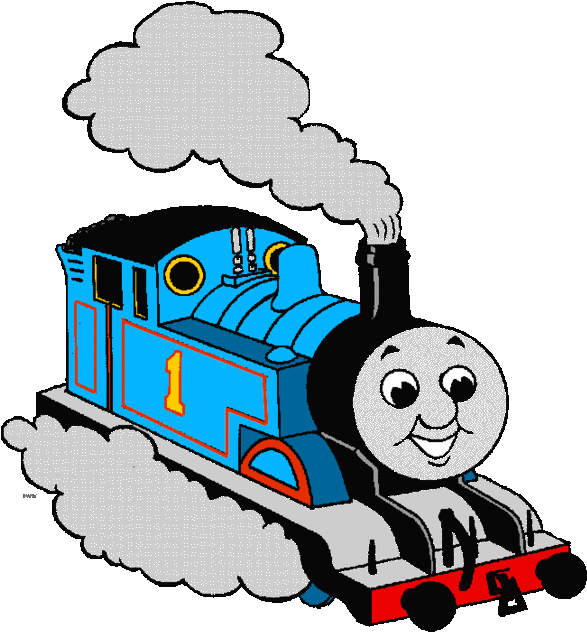 Clip Art - Thomas Le Train Clipart (589x640), Png Download