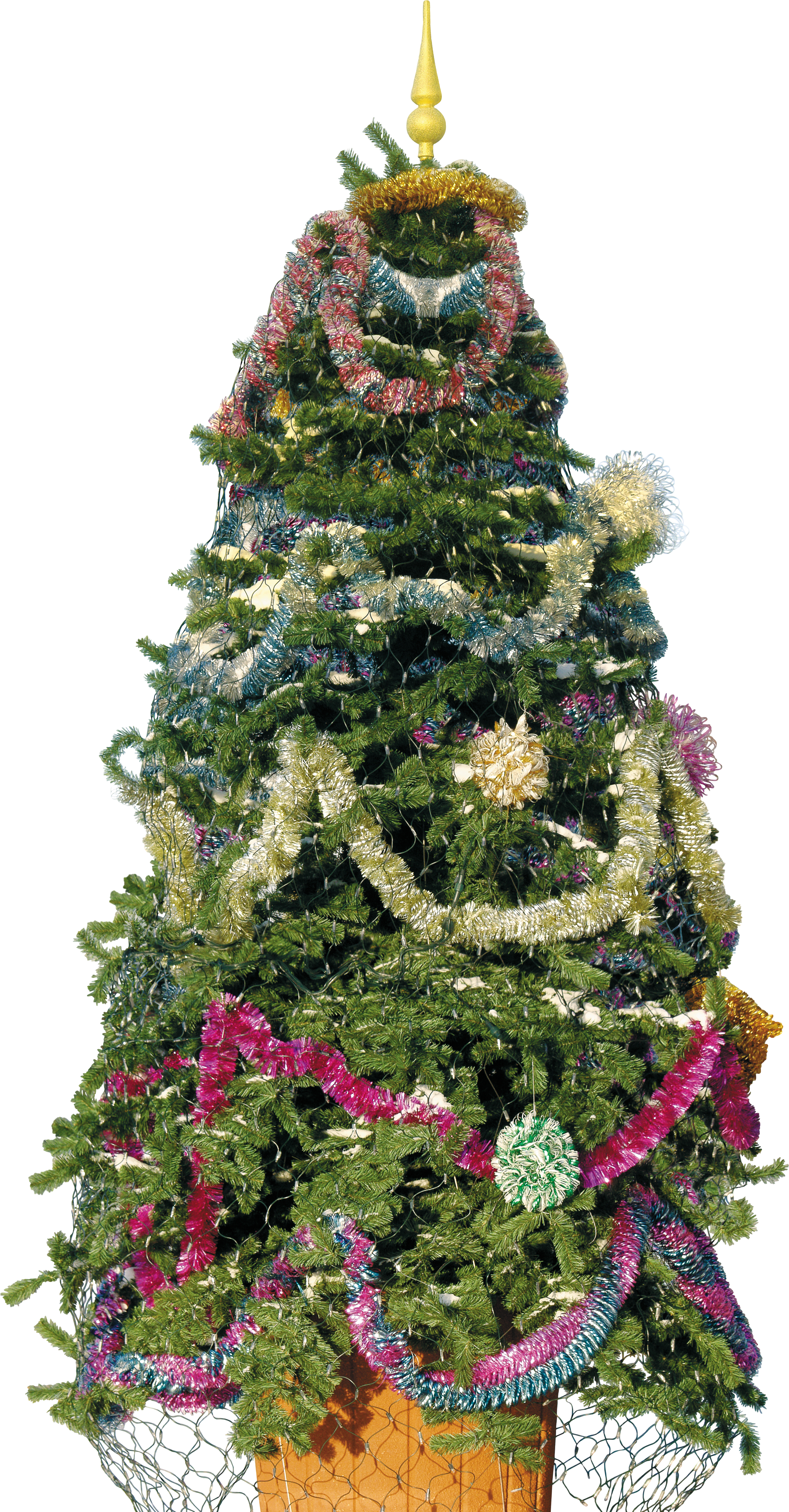 Christmas Tree Png (2534x4858), Png Download