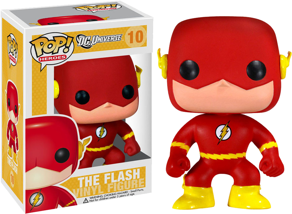 Pop Figure Dc Flash - Dc Comics The Flash Pop! Vinyl Figure (1024x731), Png Download