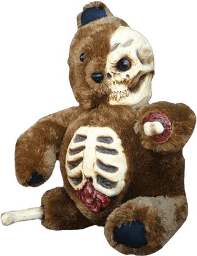 Zombies Teddy Bear Png - Zombie Teddy (555x555), Png Download