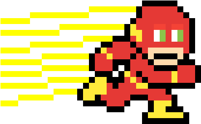 Download The Flash Run - Cartoon PNG Image with No Background 