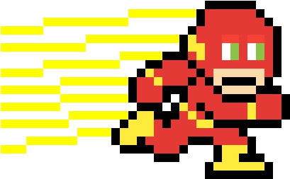 The Flash Run - Cartoon (1200x1200), Png Download