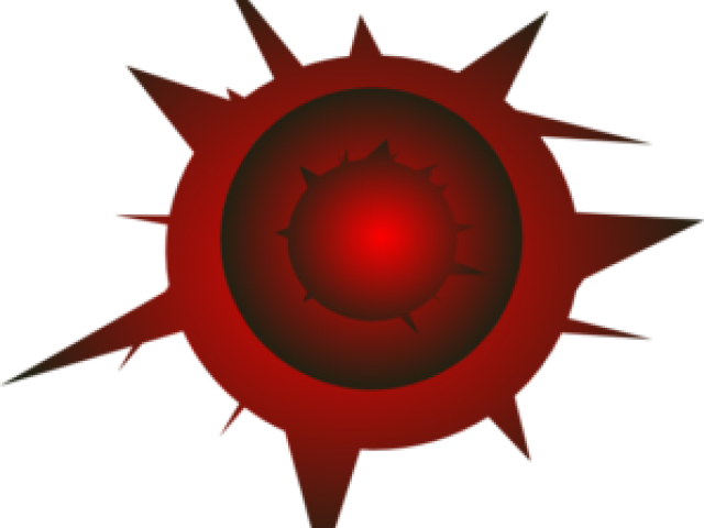 Silhouette Bullet Hole Vector (640x480), Png Download
