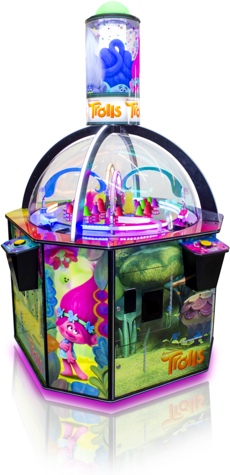 Product Specification - Trolls - Trolls Arcade Game (656x1024), Png Download