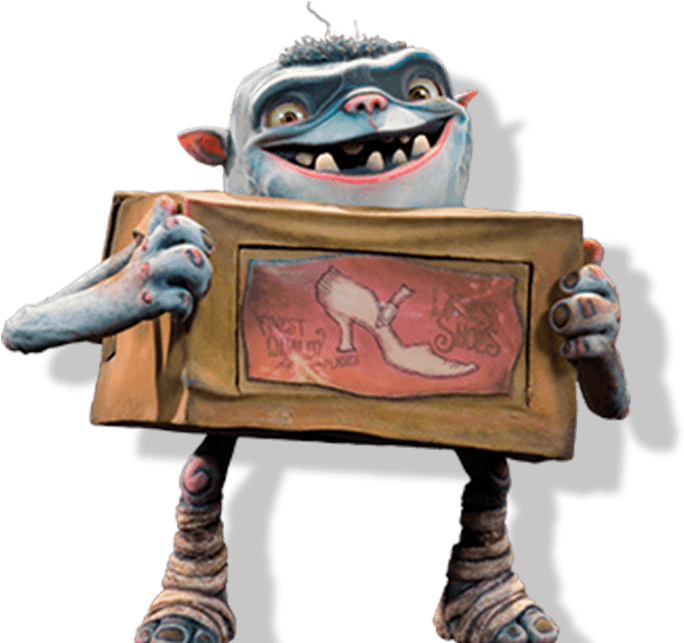 Box Trolls Shoe - Boxtrolls Make Your Own Boxtroll [book] (708x650), Png Download
