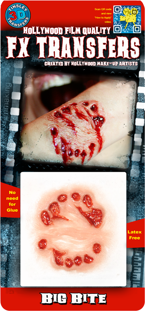 Tinsley Transfers 3d Fx Transfers Big Bite (755x1197), Png Download