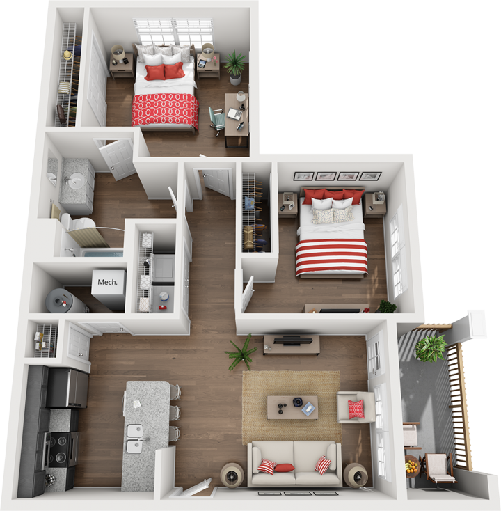 The Clearcreek Coming Soon - Floor Plan (720x734), Png Download