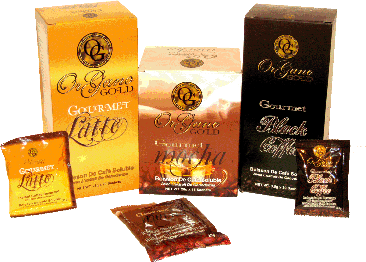 Image - Organo Gold Coffee (1391x1076), Png Download