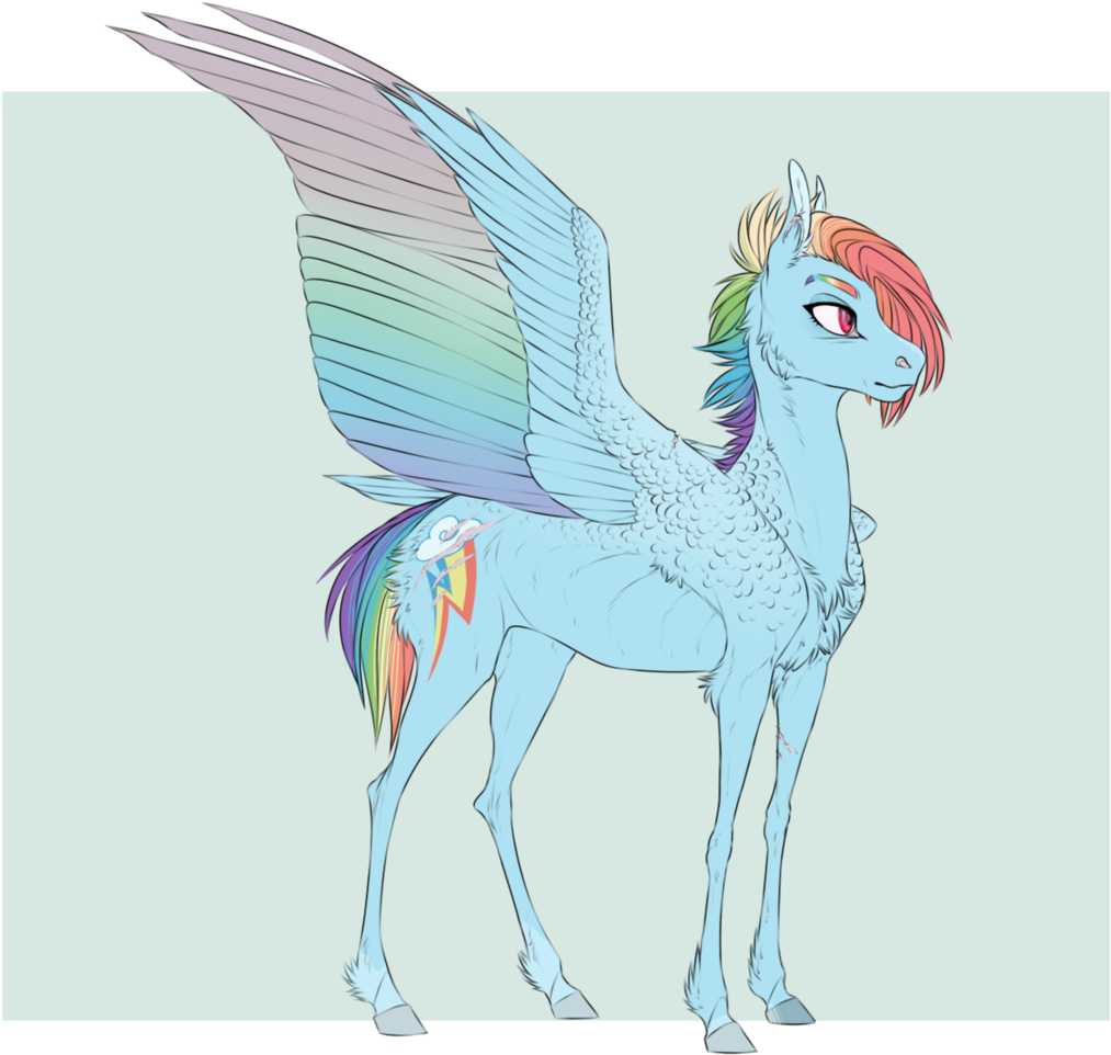 Alternate Universe, Artist - Rainbow Dash (1100x1024), Png Download