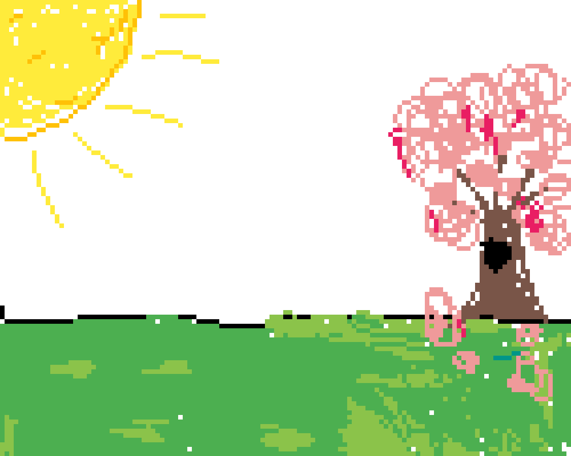 Cherry Blossom Tree - Illustration (1125x900), Png Download