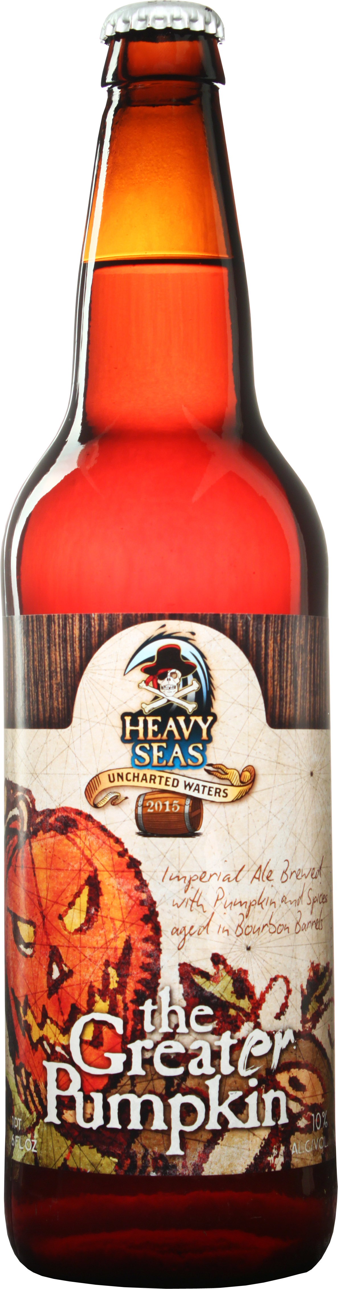 The Great'er Pumpkin Is Back - Heavy Seas (1187x4516), Png Download