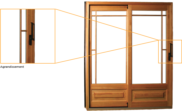 Our Patio Doors Are Available Up To 16 Feet Wide With - Porte Patio En Bois (745x460), Png Download