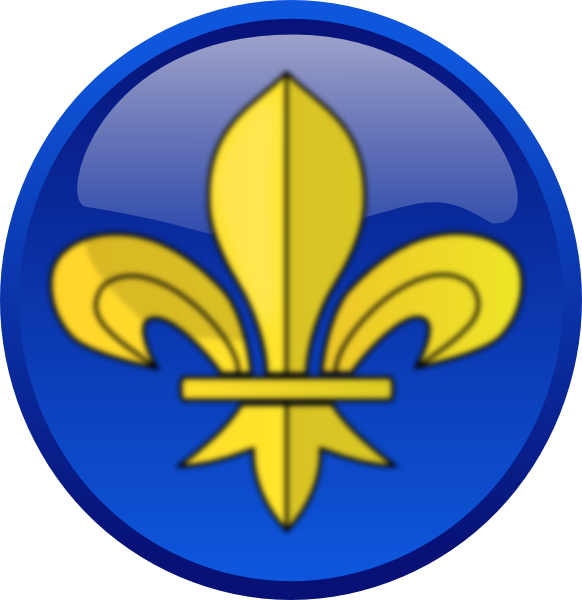 How To Set Use Fleur De Lys Svg Vector (582x600), Png Download