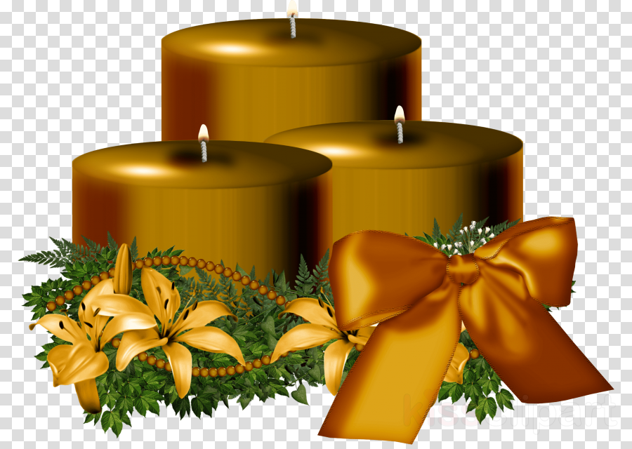 Christmas Candle Png Clipart Christmas Day Clip Art - Dibujos De Velas De Navidad A Color (900x640), Png Download