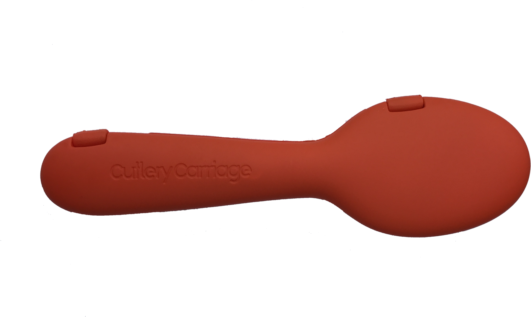 Orange Twist Fork & Spoon - Carmine (2048x1536), Png Download