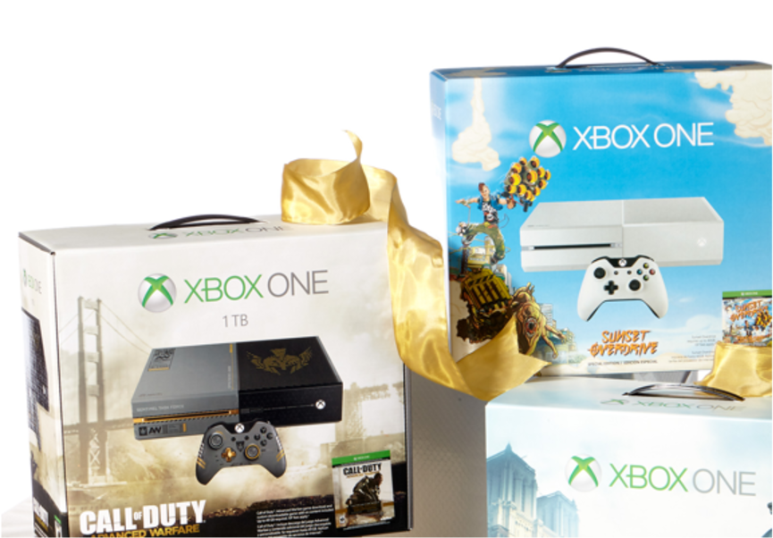Xbox One Sells 1m In The Uk - Xbox One Console System [call Of Duty: Advanced Warfare (1200x675), Png Download