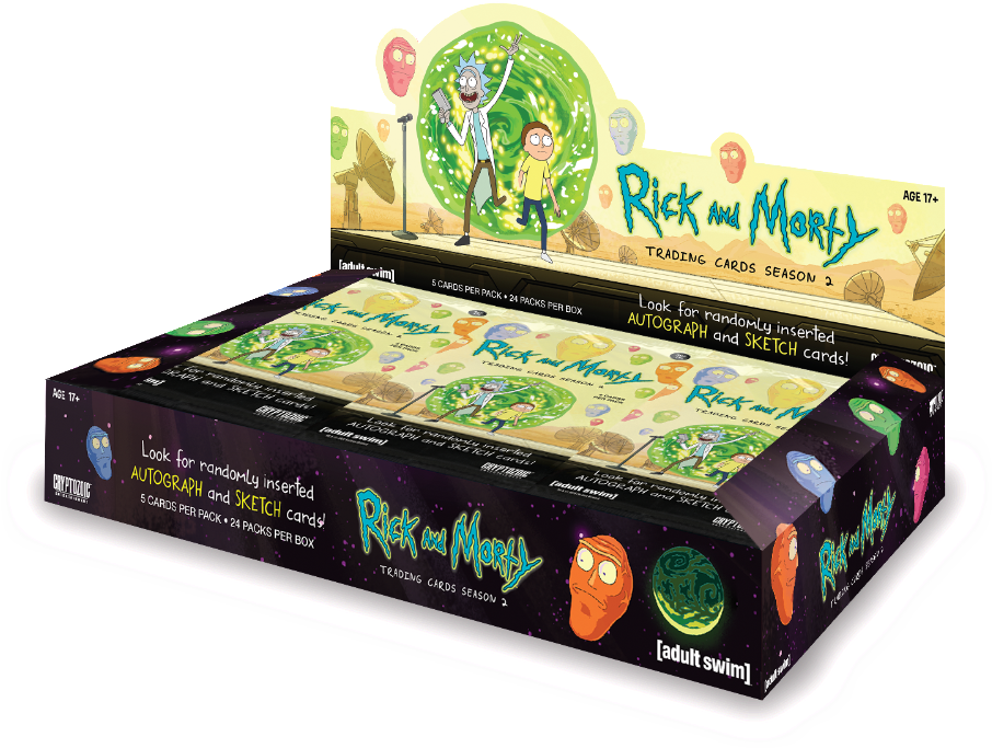 Rick And Morty Trading Cards (1024x955), Png Download
