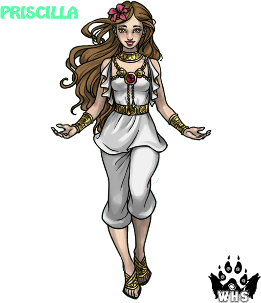 Png Free Priscilla Epic Angel Png - Drawing (573x651), Png Download