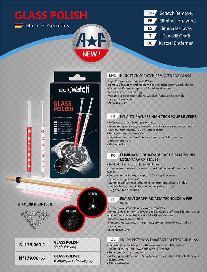 Download - Polywatch Glass Polish And Scratch Remover (850x1119), Png Download