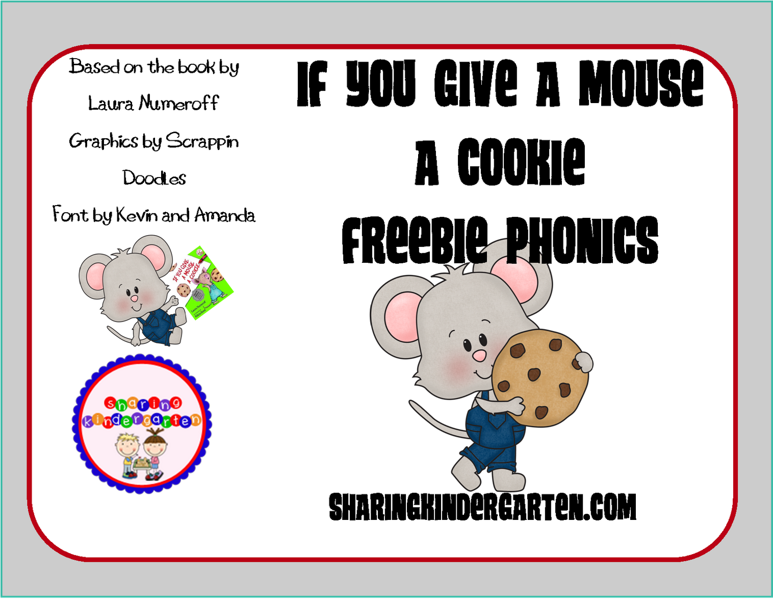 If You Give A Mouse A Cookie Png - If You Give A Mouse A Cookie (1515x1600), Png Download