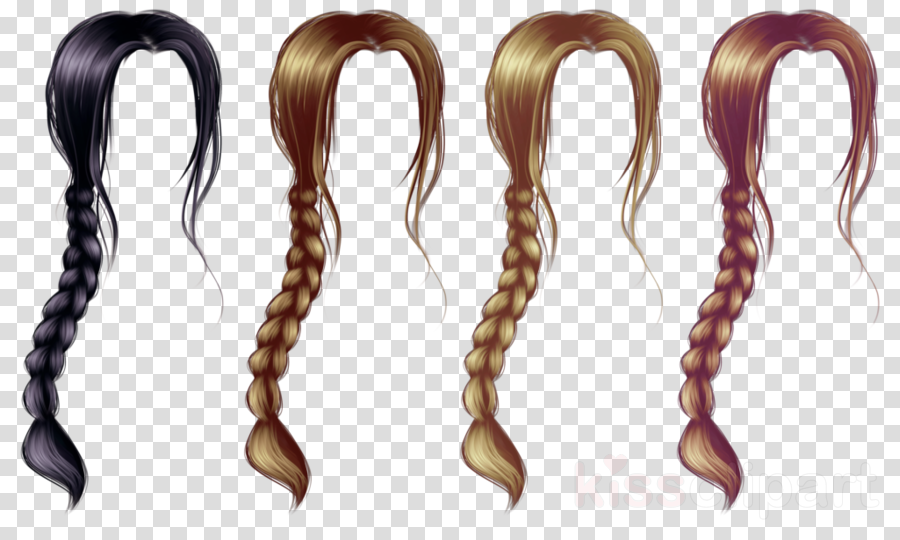 Clip Art Hair Png Clipart Wig Braiding Hair Hair Braiding - Cabelo Trança Png (900x540), Png Download